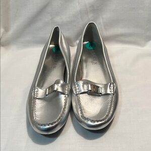 Ralph Lauren Silver Women's Loafers